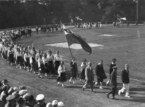Lietuvos jaunimo delegacija (paskutinė) Pabaltijo tautinės kultūros šventėje Taline, 1926 m.