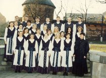 KTU akademinis choras „Jaunystė“ su vadove Danguole Beinaryte, 1996 m.