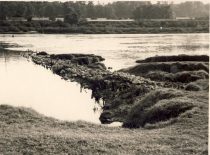 Kauno hidrotechninių įtvarų būklė,1958 m. Nuotr. D. Palukaičio. (Originalas – KTU archyve)