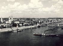 Laivų prieplauka Kaune, 1931 m. (Originalas – KTU bibliotekoje)