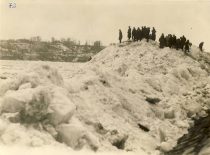 Ledų sangrūdos Kaune potvynio metu, 1931 m. balandžio 14–16 d. (Originalas – KTU bibliotekoje)