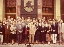 Seimo nariai 1993 m. gegužės 5d. (Originalas – A. Patacko asmeniniame archyve. V. Jasinevičiaus nuotr.)