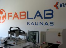 Pirmųjų elektronikos kūrybinių dirbtuvių Lietuvoje „FabLab Kaunas“ atidarymas KTU, 2019 m.