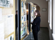 Vytauto Didžiojo karo muziejaus parodos „O skambink per amžius vaikams Lietuvos“ atidarymo momentas, 2020 m. vasario 14 d.
