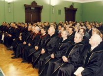 Iškilmingas KTU Senato posėdis auloje, apie 1998 m.