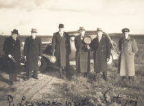 Pulkininko P. Lesauskio vizitas Estijoje, 1939 m. (Originalas – Viliaus Kavaliausko archyve)