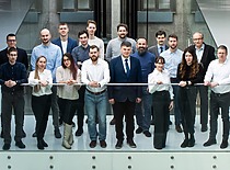 Biomedicininės inžinerijos instituto kolektyvas 2023 m. (KTU fotoarchyvas, J. Klėmano nuotr.)