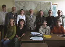 Kraštotvarkos sektoriaus darbuotojai, 2006 m. (J. Klėmano nuotr.)