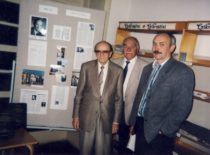 KTU Garbės daktaras inž. Kazys Sekmakas, prof. R. Baltrušis ir prof. Juozas Gražulevičius, 1998 m.