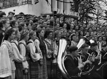 Pirmasis KPI festivalis, 1956 m. (Konstantino Sasnausko nuotr.) (KTU-M)