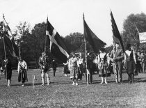 Lietuvos jaunimo delegacija Pabaltijo tautinės kultūros šventėje Taline, 1926 m. (KTU-B)