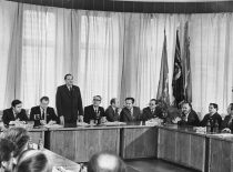 KPI rektorato posėdis,1982 m. (KTU archyvas)