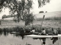 Dovinės upe, 1938 m. (Prof. S. Kolupaila, KTU muziejaus nuosavybė)