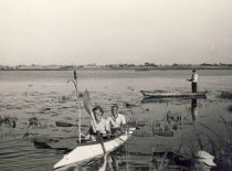Obelijos ežere, 1938 m. (prof. S. Kolupaila, KTU muziejaus nuosavybė)