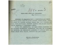 KVVDU rektoriaus prašymas Plano komisijos pirmininkui leisti prof. L. Kaulakiui grįžti į Kauną, 1948 m. (Originalas – KTU archyve)
