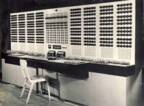 KPI Elektros tinklų laboratorijos analizatorius, 1965 m. (Originalas – KTU muziejuje)