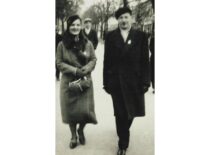 Jonas ir Marija Sasnauskai Kaune, Laisvės alėjoje, 1931 m. (Iš Sasnauskų šeimos archyvo)