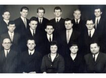 KPI Cheminės technologijos fakulteto Silikatų katedra, 1968 m. (Iš Sasnauskų šeimos archyvo)