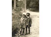 Dvyniai Algirdas ir Kęstutis Sasnauskai, 1927 m. (Iš Sasnauskų šeimos archyvo)
