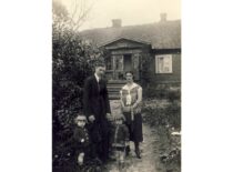 Sasnauskai su vaikais Telšiuose, 1926 m. (Iš Sasnauskų šeimos archyvo)