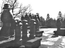 Fakulteto bokšteliai, 1957 m. (Konstantino Sasnausko nuotr.)