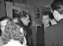 KPI fotografų vakaro akimirka, 1956 m. (Konstantino Sasnausko nuotr.)