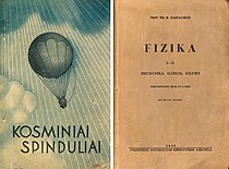 K. Baršausko knygos, išspausdintos 1945–1948 m. (Originalas – KTU muziejuje)