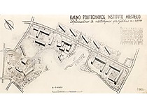 KPI miestelio projektas, 1960 m. (Originalas – KTU muziejuje)