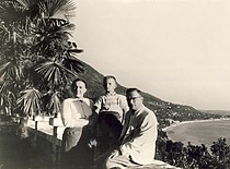 Prof. K. Baršauskas su šeima atostogauja Kryme, 1960 m. (Originalas – prof. K. Baršausko šeimos archyve)