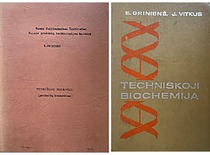 Doc. E. Grinienės mokymo priemonės 1963–1968 m. (KTU biblioteka)