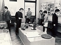 KPI komjaunimo istorijos muziejaus kambarys, XX a. 8-asis dešimtmetis (Originalas – KTU muziejuje)