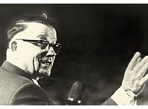 Kauno politechnikos instituto rektorius prof. Kazimieras Baršauskas (1904 – 1964), kurio iniciatyva buvo įsteigtas KPI (KTU) muziejus. (Originalas – KTU muziejuje)