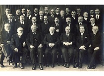 Technikos fakulteto mokslo personalas, 1932 m. (Originalas – KTU muziejuje)