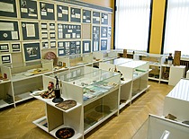 KTU muziejaus ekspozicija, 1997 m. (J. Klėmano nuotr., KTU fotoarchyvas)