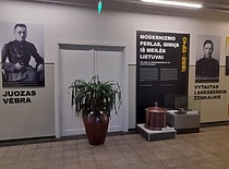 2021 m. pabaigoje Cheminės technologijos fakultete atidaryta KTU muziejaus ekspozicija „Modernizmo perlas, gimęs iš meilės Lietuvai“ (autorė – dr. A. Veilentienė). (J. Klėmano nuotr., KTU fotoarchyvas)