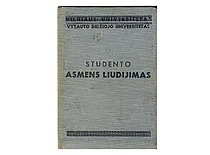V. Jasiukevičiaus – Vytauto Didžiojo universiteto studento asmens liudijimas, 1936–1939 m. (L. Kudarienės šeimos archyvas)