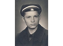 Antanas Žiliukas – Kauno politechnikos instituto I kurso studentas, 1958 m. (Prof. A. Žiliuko šeimos archyvas)