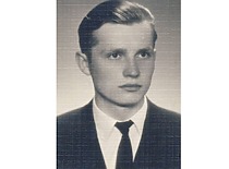 Antanas Žiliukas – Kauno politechnikos instituto II kurso studentas, 1959 m. (Prof. A. Žiliuko šeimos archyvas)