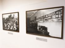 KTU Istorinės auditorijos ekspozicijos fragmentas, 2025 m. (J. Klėmano nuotr., KTU fotoarchyvas)