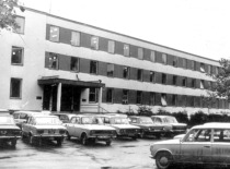 &bdquo;Vibrotechnikos&ldquo; mokslo centro pastatas (A. Mickevičiaus g. 11), 1988 m. (KTU fotoarchyvas)