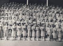 KPI akademinis choras &bdquo;Jaunystė&ldquo; konkurse &bdquo;Gaudeamus&ldquo; &Scaron;iauliuose, 1984 m. (KTU muziejus)
